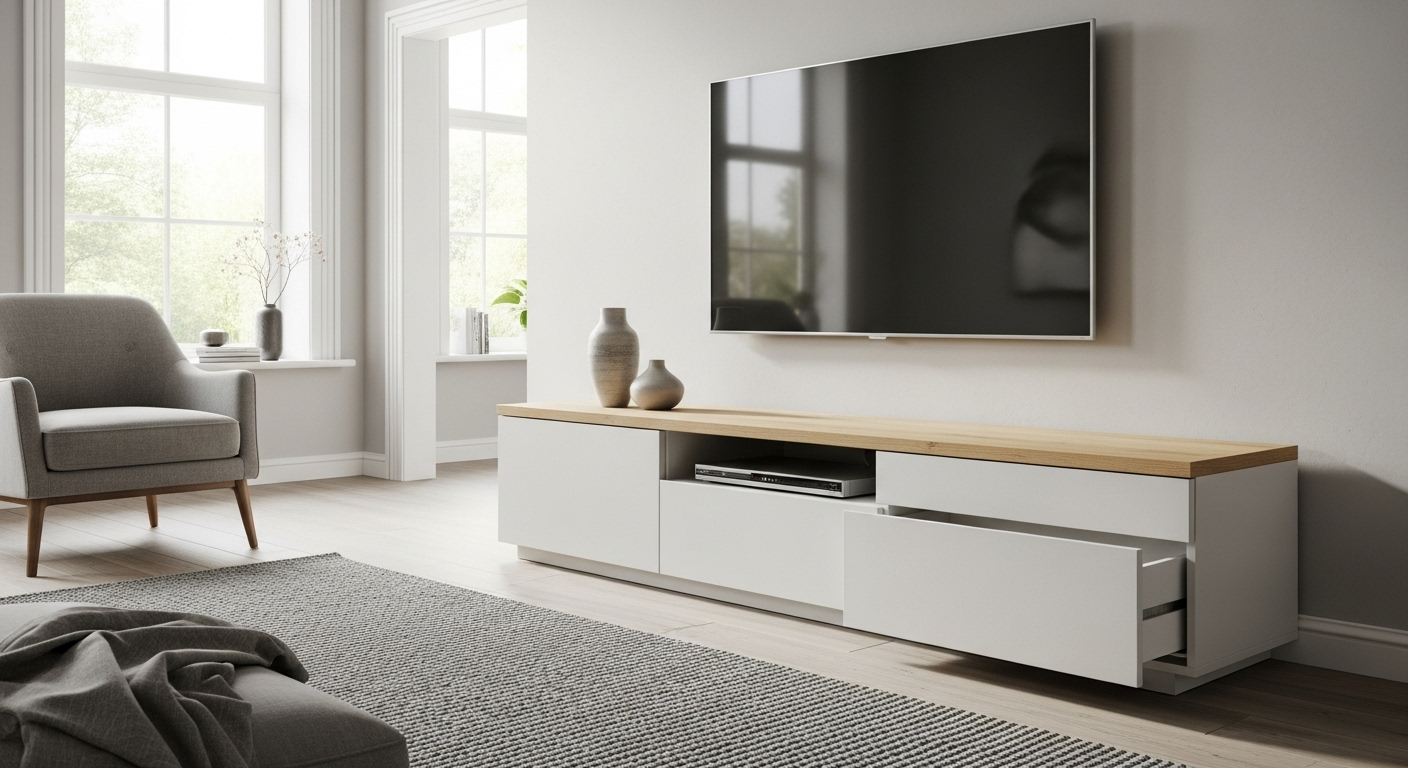 Modern TV & Media Console
